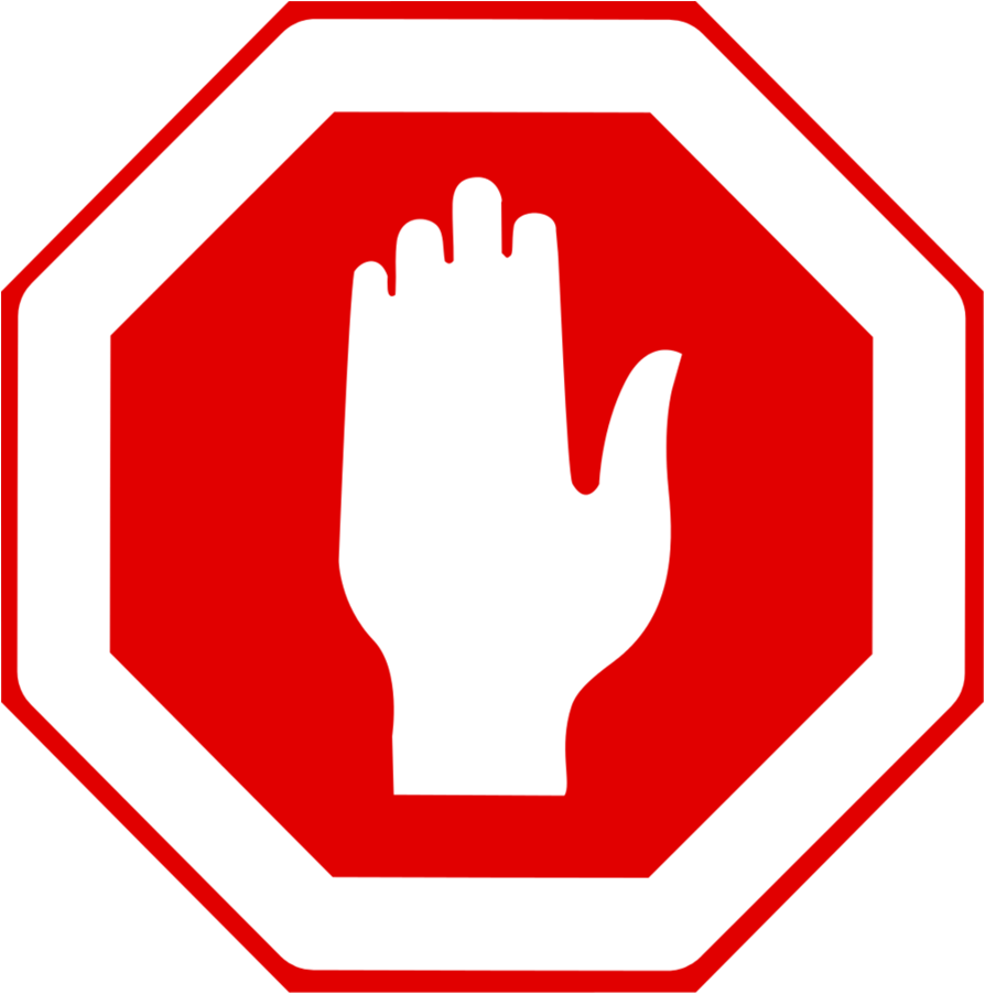 Wednesday, June 17, - Stop Hand Transparent Bg (894x902)