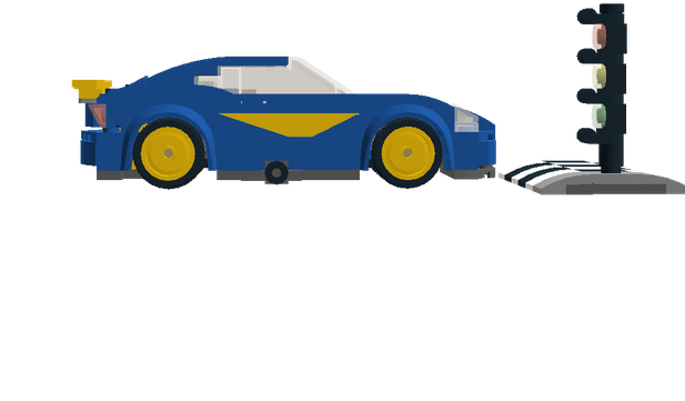Lego Moc-9127 Custom Speed Champions Car - Lego (616x475)
