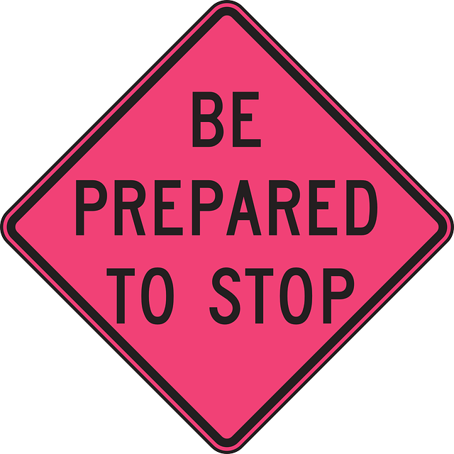 Stop, Symbol, Road, Instruction, Prepared - Prepared To Stop Sign (640x640)
