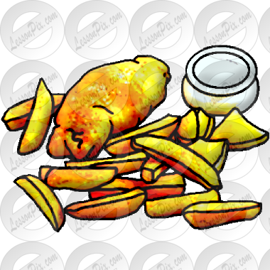 Fish And Chips Picture - Fish And Chips Picture (380x380)