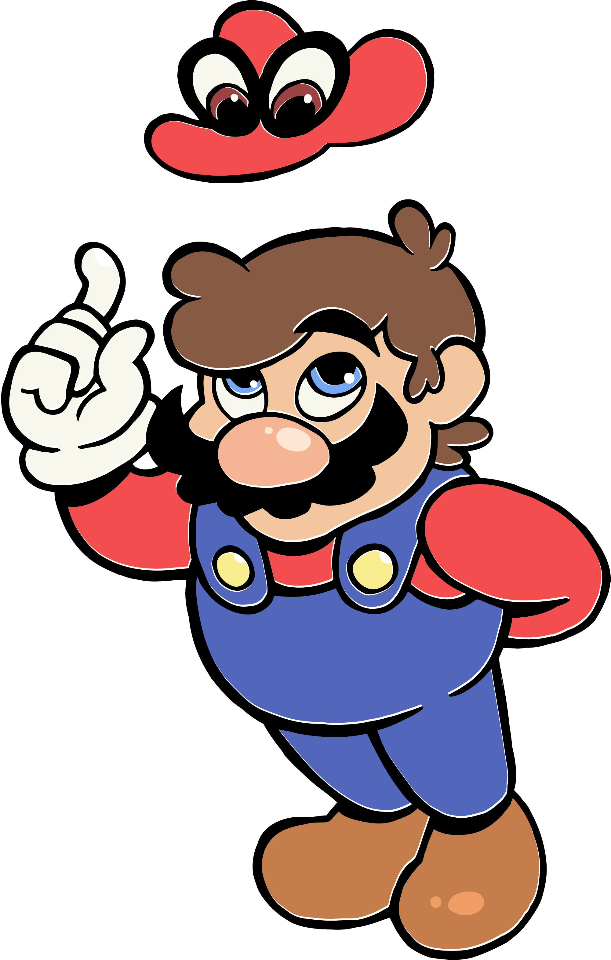 Mario's New Kingdom - Cartoon (2001x3143)