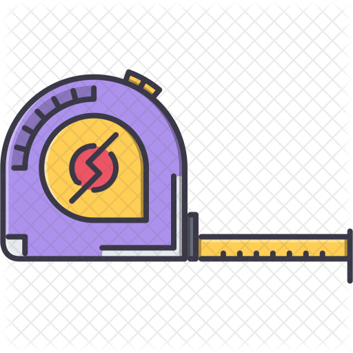 Measuring Tape Icon - Measuring Tape Icons (512x512)