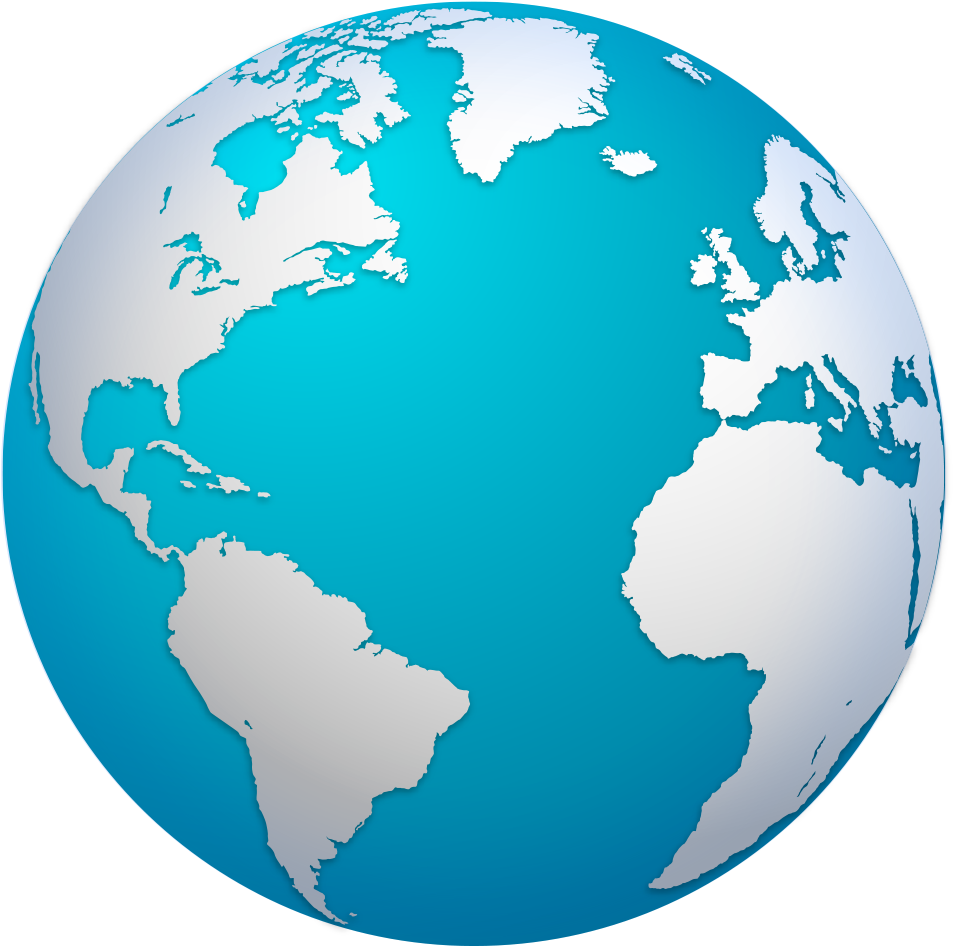 Earth Globe World Map - Radically Beneficial World: Automation, Technology (1000x1000)