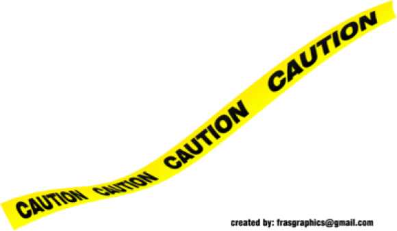 Caution Tape Psd Black And Yellow Caution Tape Webmasters - Caution Tape Transparent Background (580x337)