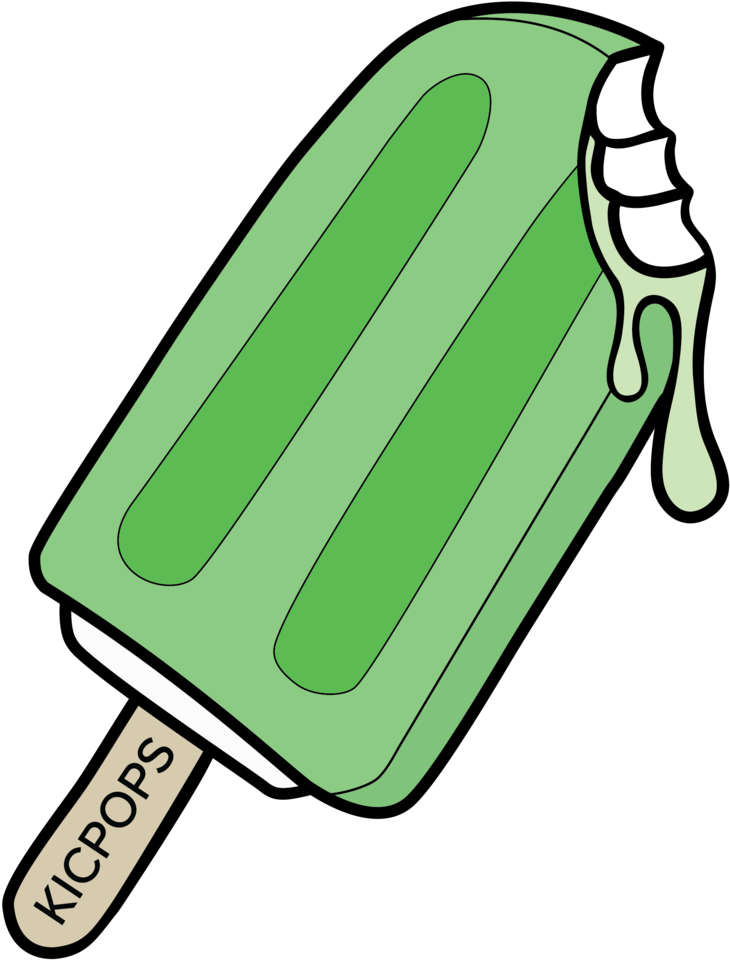 Mint Chocolate Chip Popsicle, Cucumber Honeydew Popsicle, - Popsicle Clipart (1000x1294)