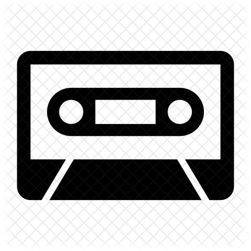Tapes Icon - Compact Cassette (512x512)