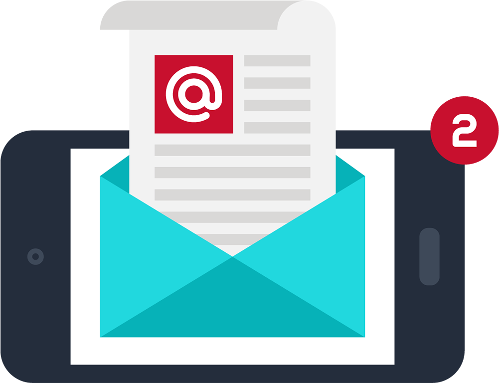 Bring Customers To You With A Strong Email Marketing - Email (1000x1000)