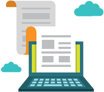 Real Metrics - Media Publication Vector (360x368)