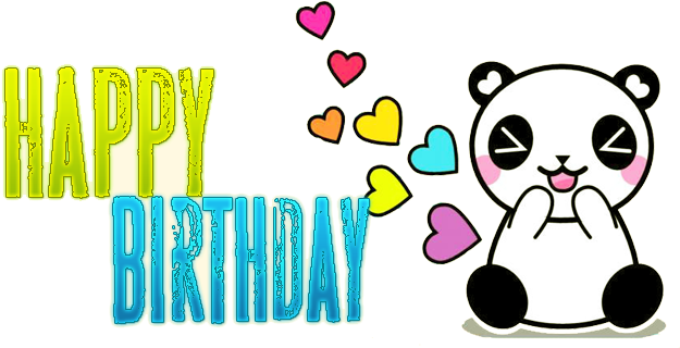Giant Panda Happy Birthday To You Wish Clip Art - Giant Panda Happy Birthday To You Wish Clip Art (791x455)