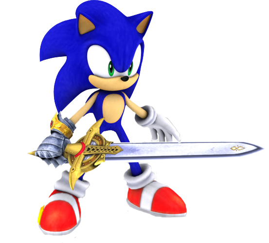 Sonic And The Black Knight Sonic Render By Shageta1123 - Sonic And The Black Knight Sonic (553x500)