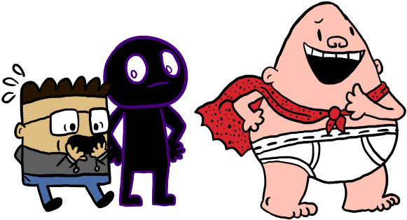 Captain Underpants By Klunsgod - Cartoon (800x600)