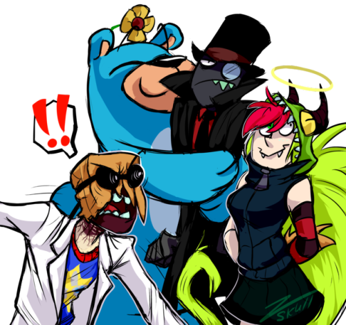 A Quick Thing - Au Tumblr Captain Underpants (500x470)