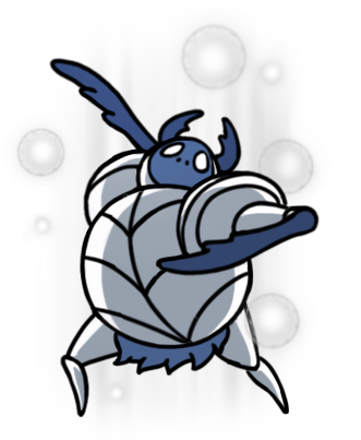 White Defender - Hollow Knight Tiso And God Tamer (331x403)