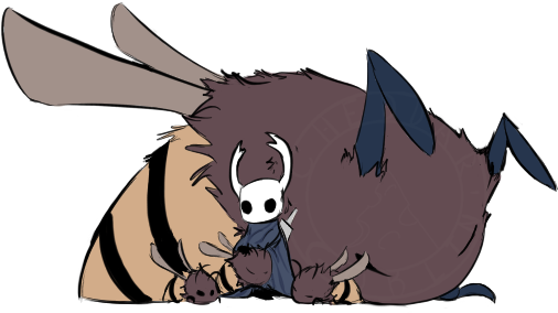 Hollow Knight Fanart By Tycelliis - Hollow Knight Bees (780x387)