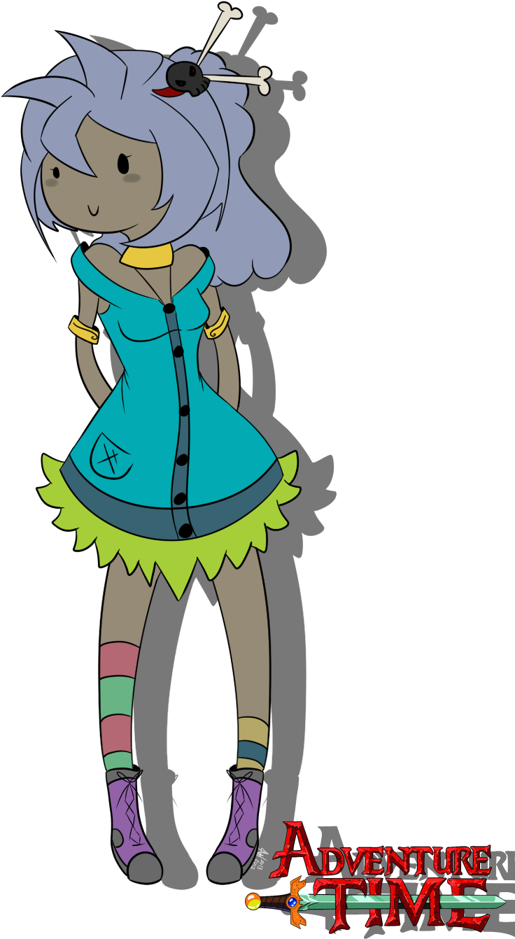 Weird Clipart Princess - Adventure Time Closed Princess (900x1444)