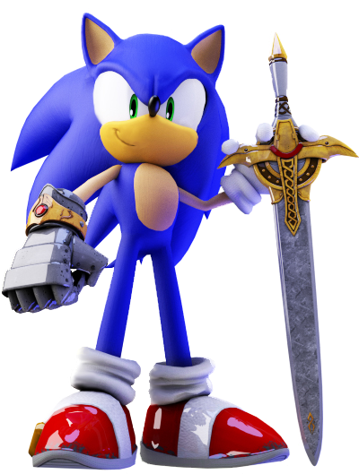 I Made Another Render From The Black Knight Models - Sonic The Hedgehog (683x540)