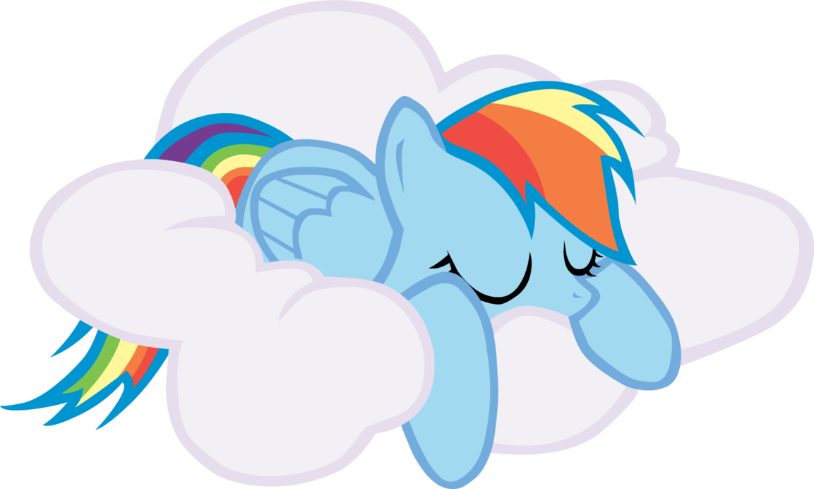 Rainbow Dash/gallery/season 2 Episodes 1-13 - My Little Pony Rainbow Dash Sleeping (1153x692)