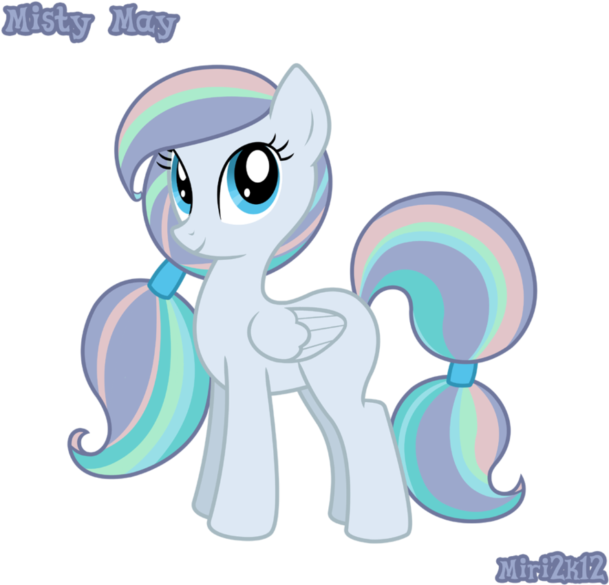 My Little Pony Cloud Chaser - Misty My Little Pony (900x872)