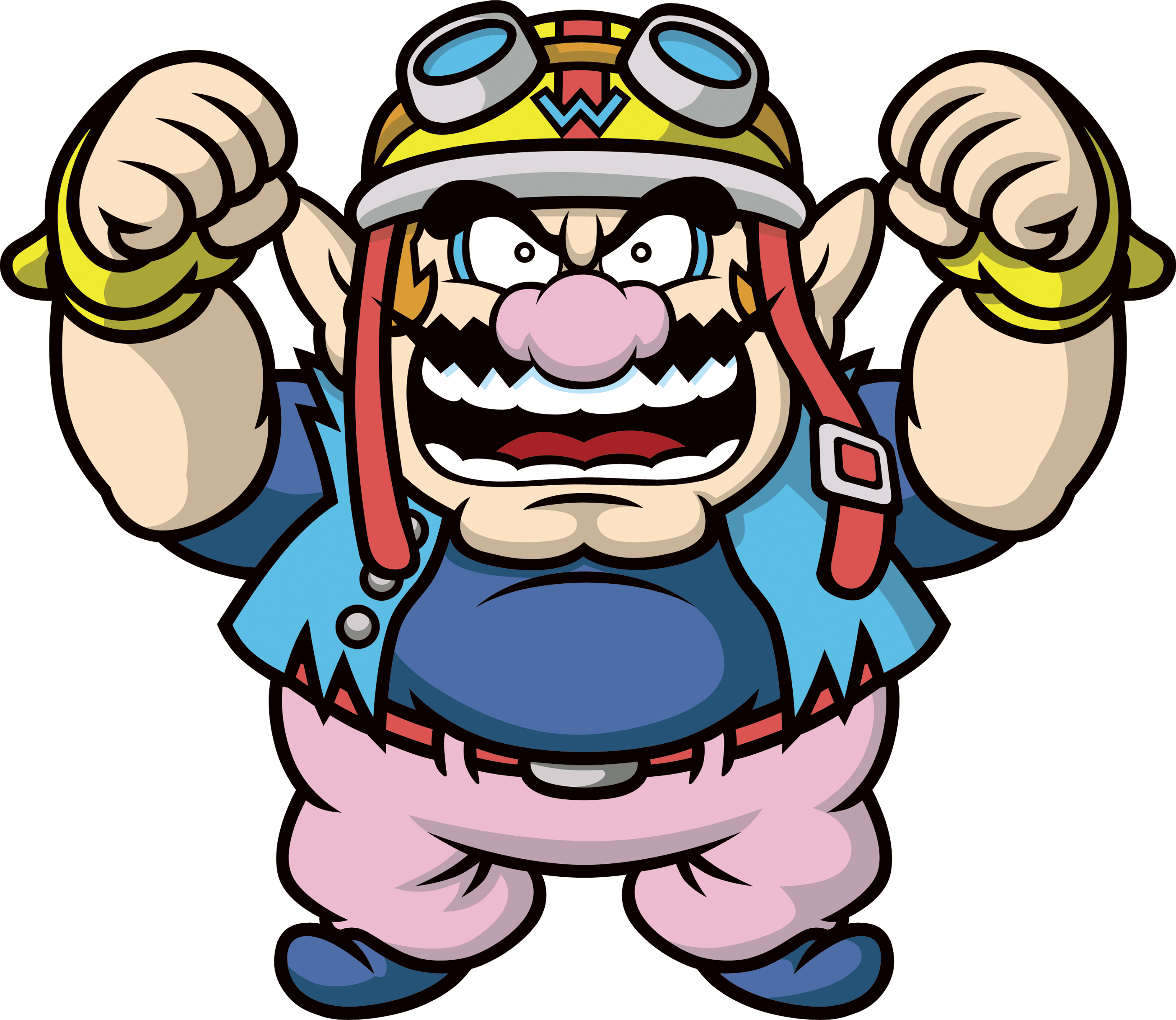 Wario Art - Game & Wario Nintendo Wii-u (2807x2436)