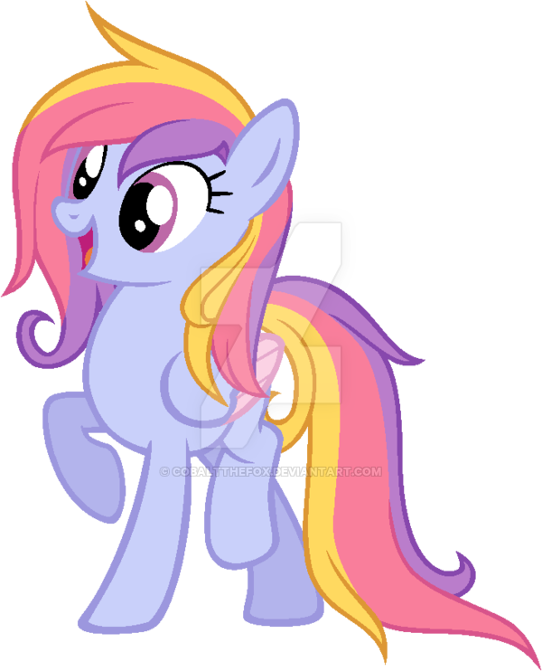 Glittering Cloud By Cobaltthefox - Mlp Glittering Cloud (600x742)