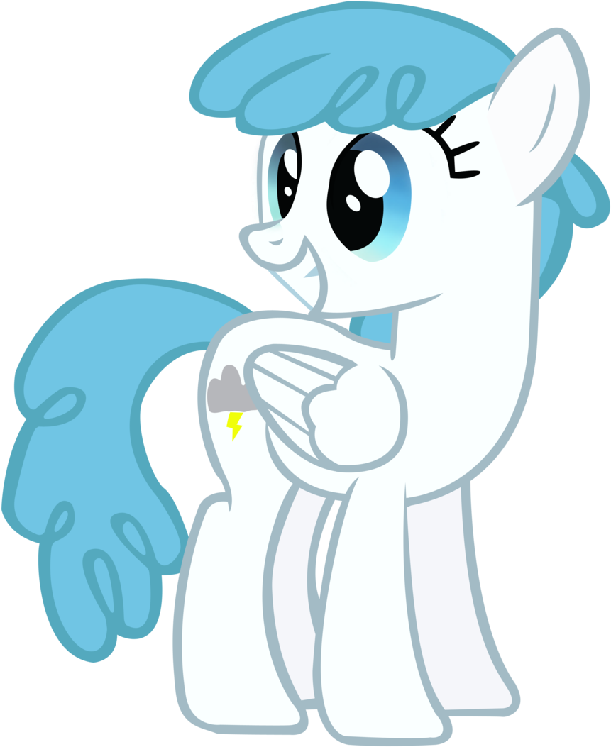 Lb Mlp - My Little Pony Lightning Bolt (900x1125)