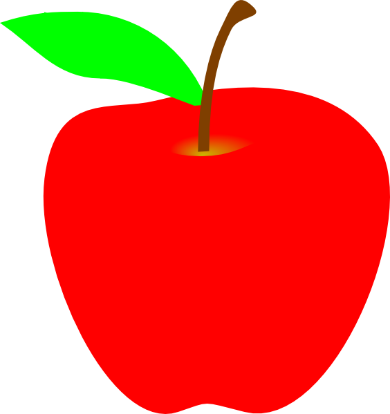 Shape Of An Apple (564x599)