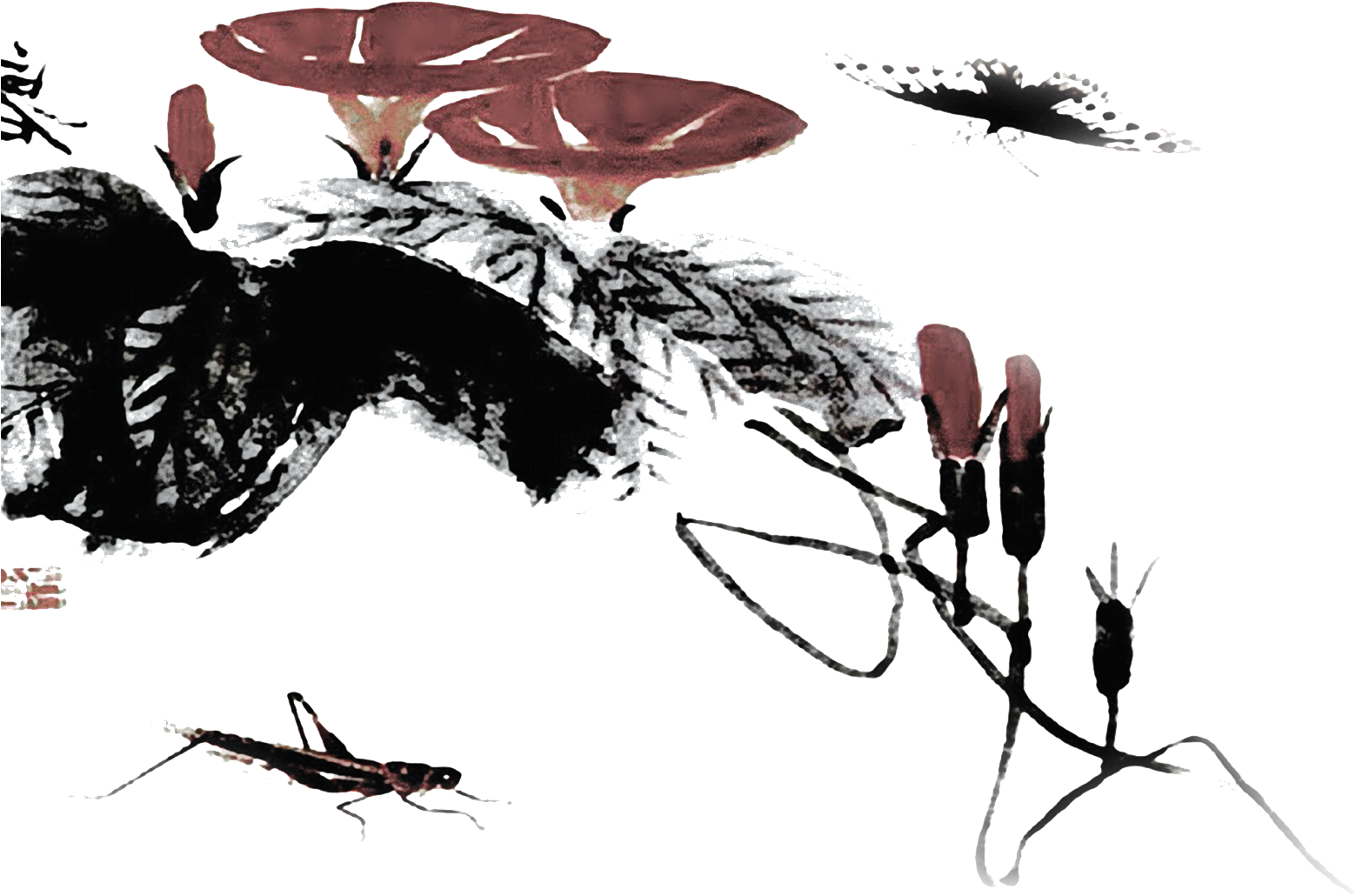 China Chinoiserie Ink Wash Painting - China Chinoiserie Ink Wash Painting (1634x1634)