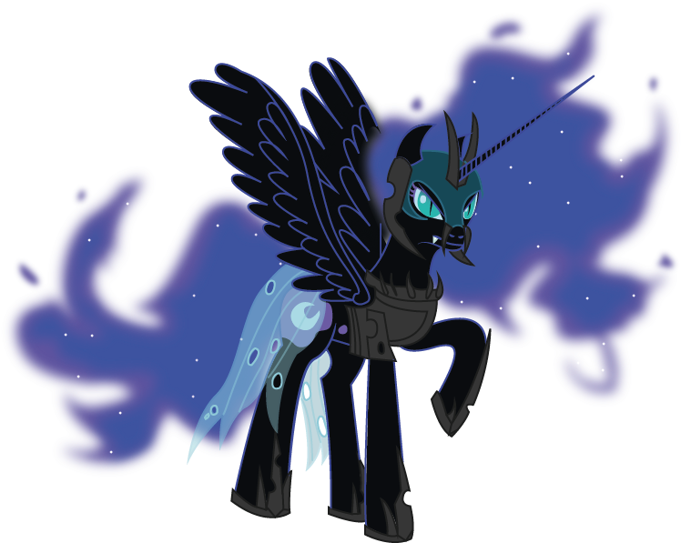 Nightmare Chrysalis By Zeydaan On Deviantart Prince - Mlp Night Terror Nebula (793x618)