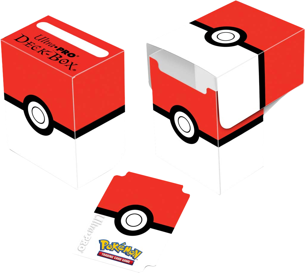 Ultra Pro Pokeball Full View Deck Box - Deck Box For Pokemon (1022x918)