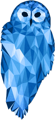 I Tried To Represent Animals Only Using Triangular - Animals Poligons (283x510)