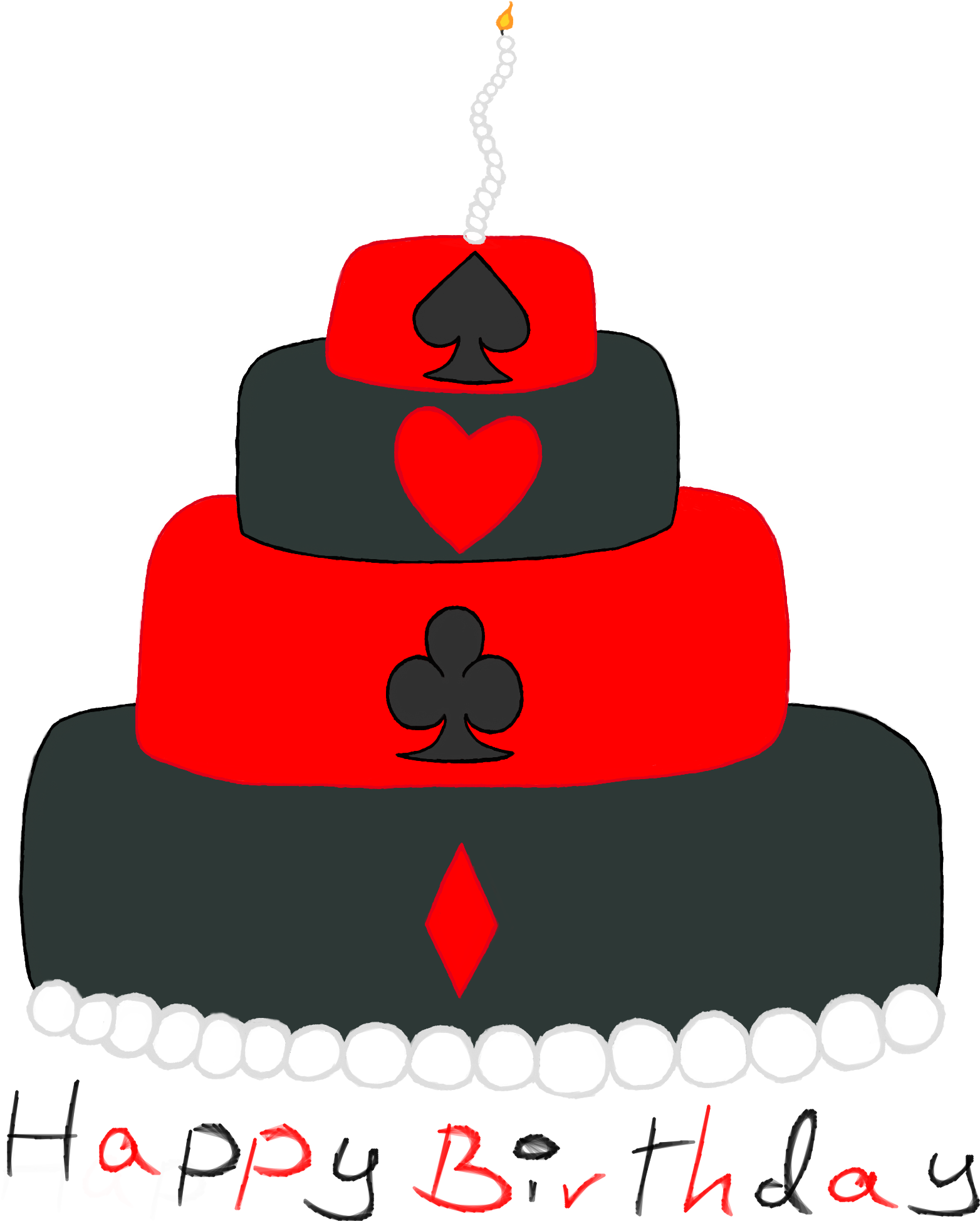 Weirdlittlezombie Contest Entry - Birthday Cake (2000x2000)