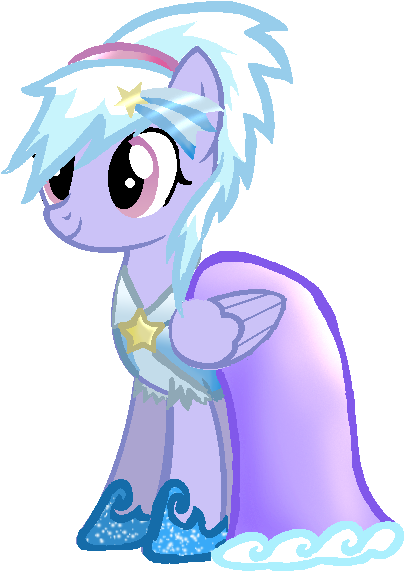 Cloudchaser's Gala Dress By Skittles91k - Mlp Cloudchaser And Thunderlane (522x592)