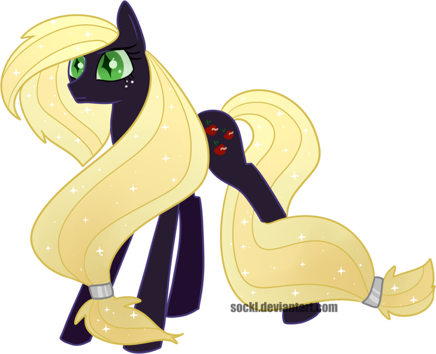 Rainbow Dash - Nightmare Applejack (900x730)