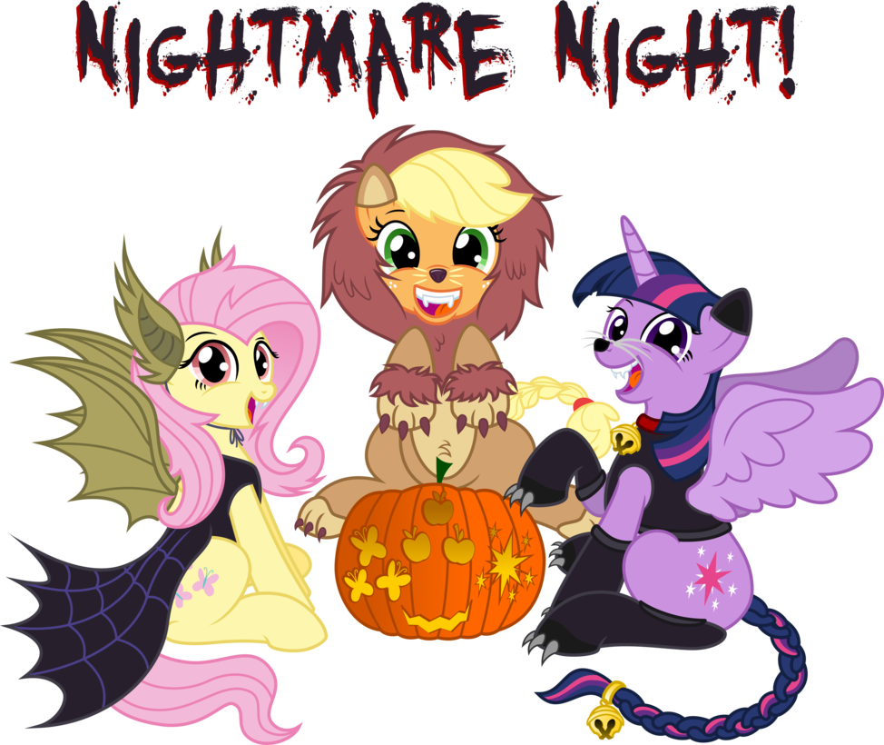 S [nightmare Night ] By - Applejack Nightmare Night (974x820)