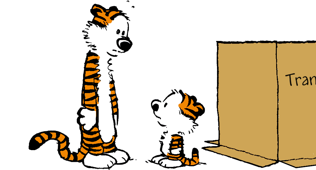 Calvin And Hobbes Png Hd - Calvin And Hobbes Transmogrifier (1024x768)