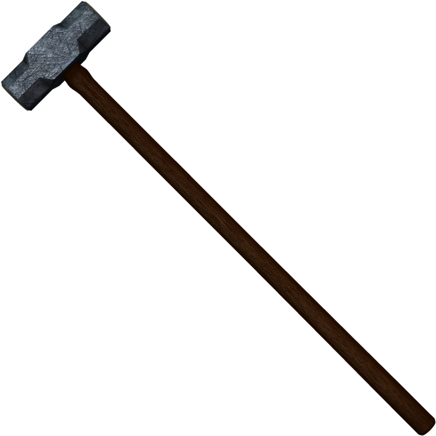 Sledgehammer By Wanizame Sledgehammer - Fiskars Post Hole Digger (894x894)
