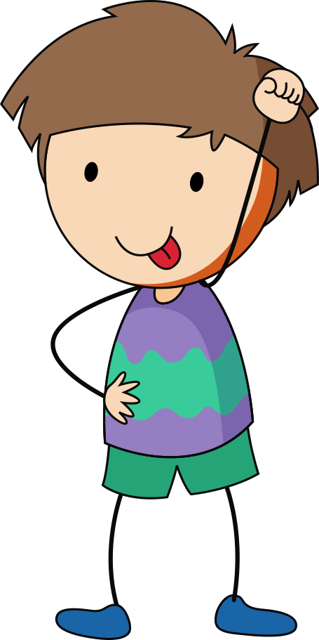 Child Cartoon Boy - Child (455x911)