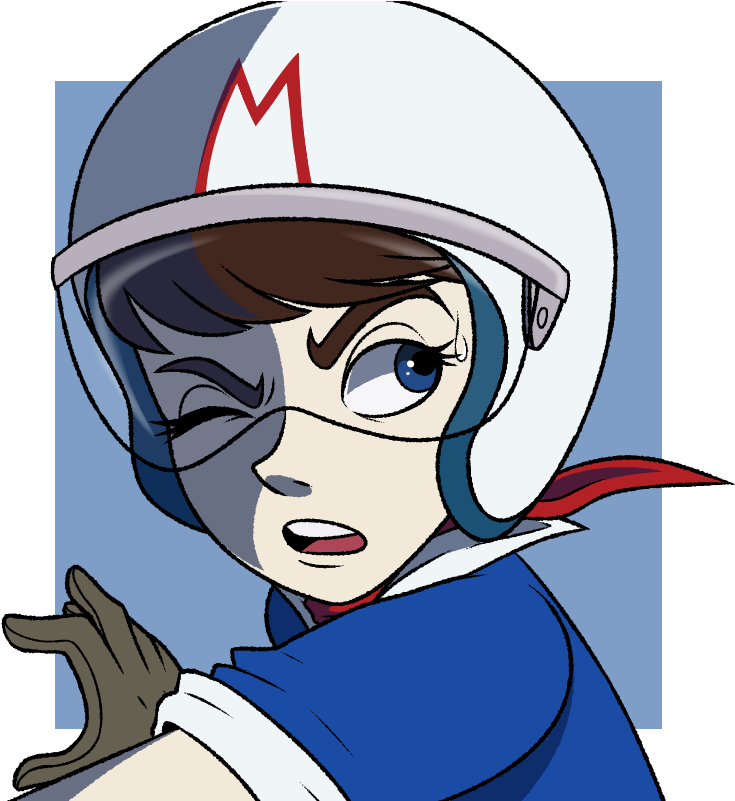 Speedy Anime Boy By Pheuxie - Speed Racer (800x800)