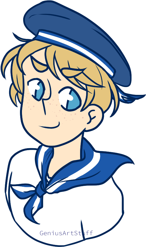 Little Sailor Boy Sealand By Geniusartstuff On Deviantart - Cartoon (576x891)