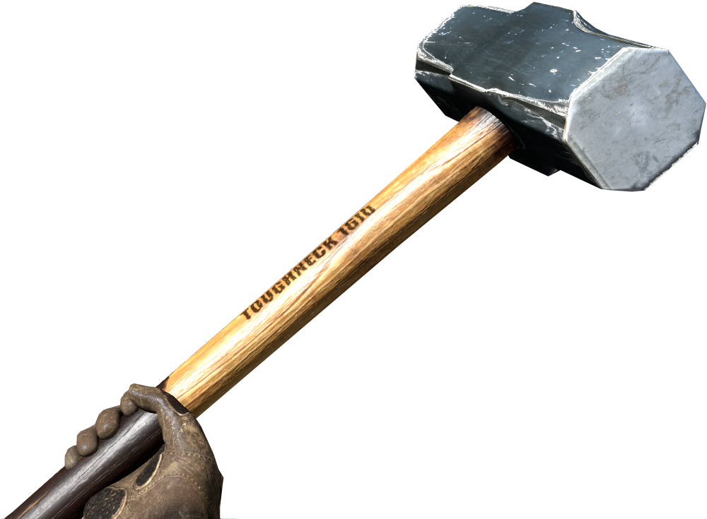 Sledgehammer - Construction Worker With Sledgehammer (1138x741)