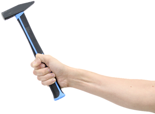 Sledgehammer Cliparts 28, - Hand With Tool Png (960x640)