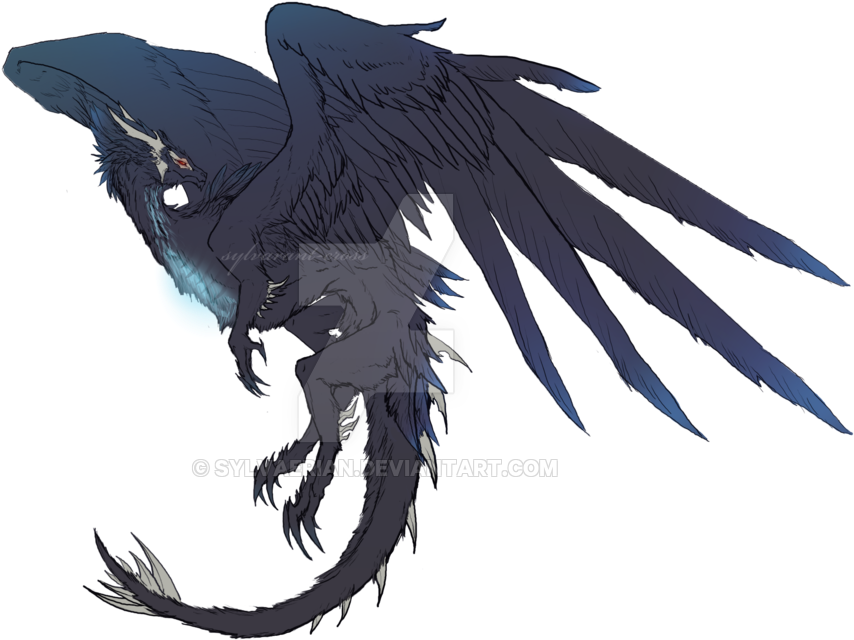 Shadow Painting Of Animals Shadow Dragon Vaydren By - Fire Emblem Dragons Echoes (1024x745)