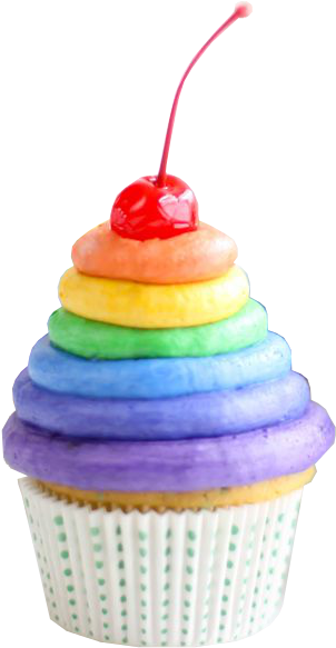 Bota Em Png Cup Cake Png - Cool Ways To Decorate Cupcakes (319x594)