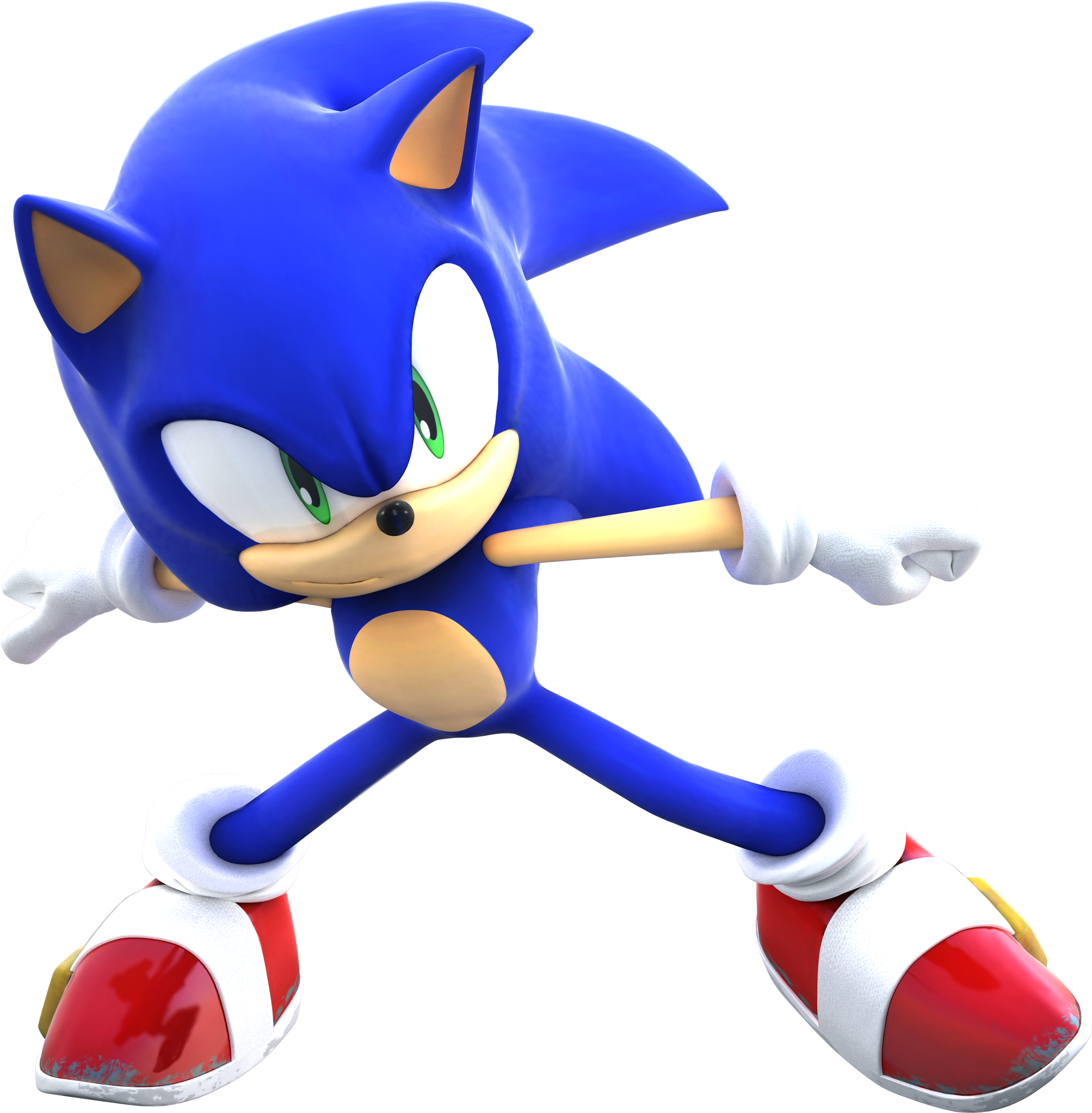 Sonic The Hedgehog - Sonic X Pose (2188x2192)