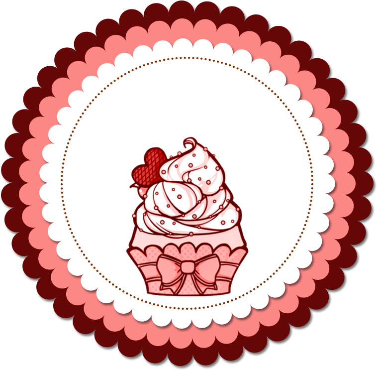 Logomarcas Grátis Tema Cupcakes - Cupcake Kawaii (800x800)