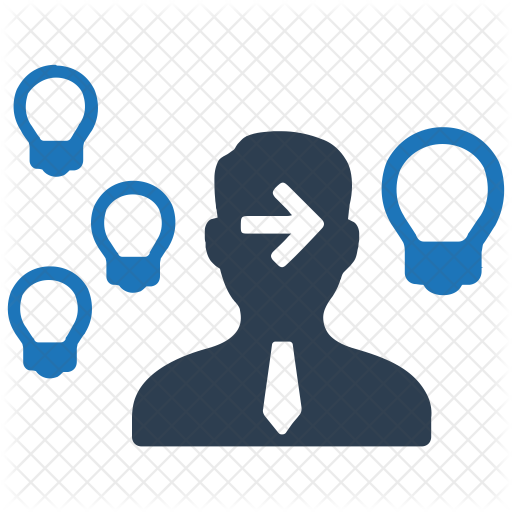 Brainstorming Icon - Ideas Icon (512x512)