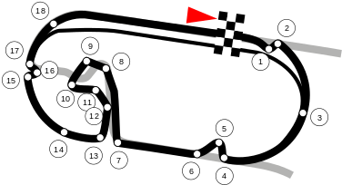 The Formula E Layout, Based On Both The Oval And Modern - 2017 Mexico City Eprix (500x333)