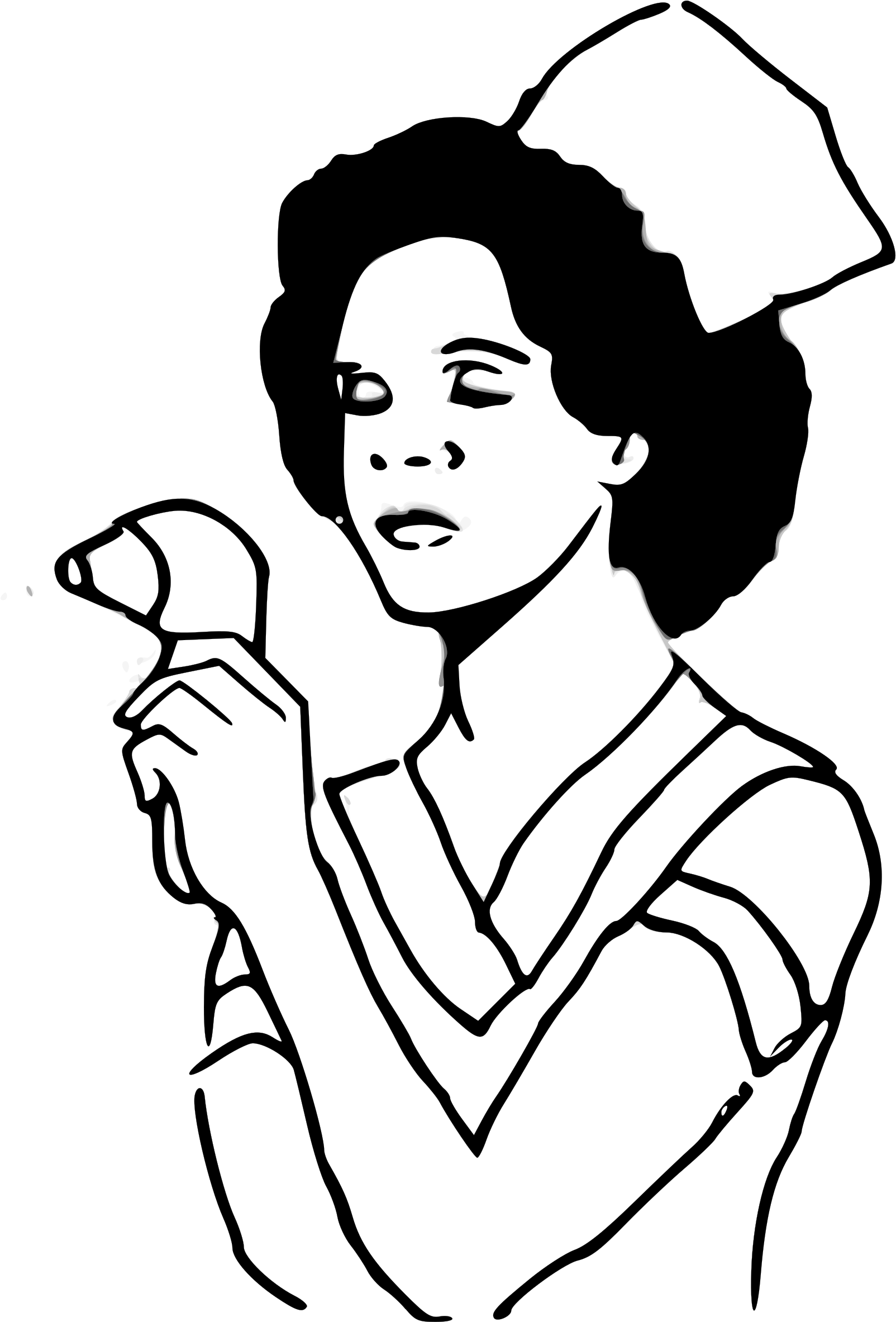 Big Image - Enfermeras Para Colorear Png (2031x2400)