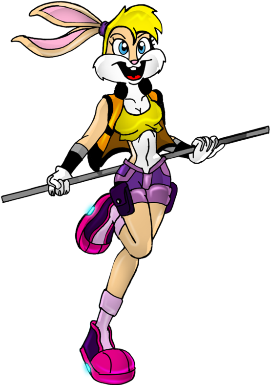Revision Lola Bunny By Frame10 - Lola Bunny Png (600x801)
