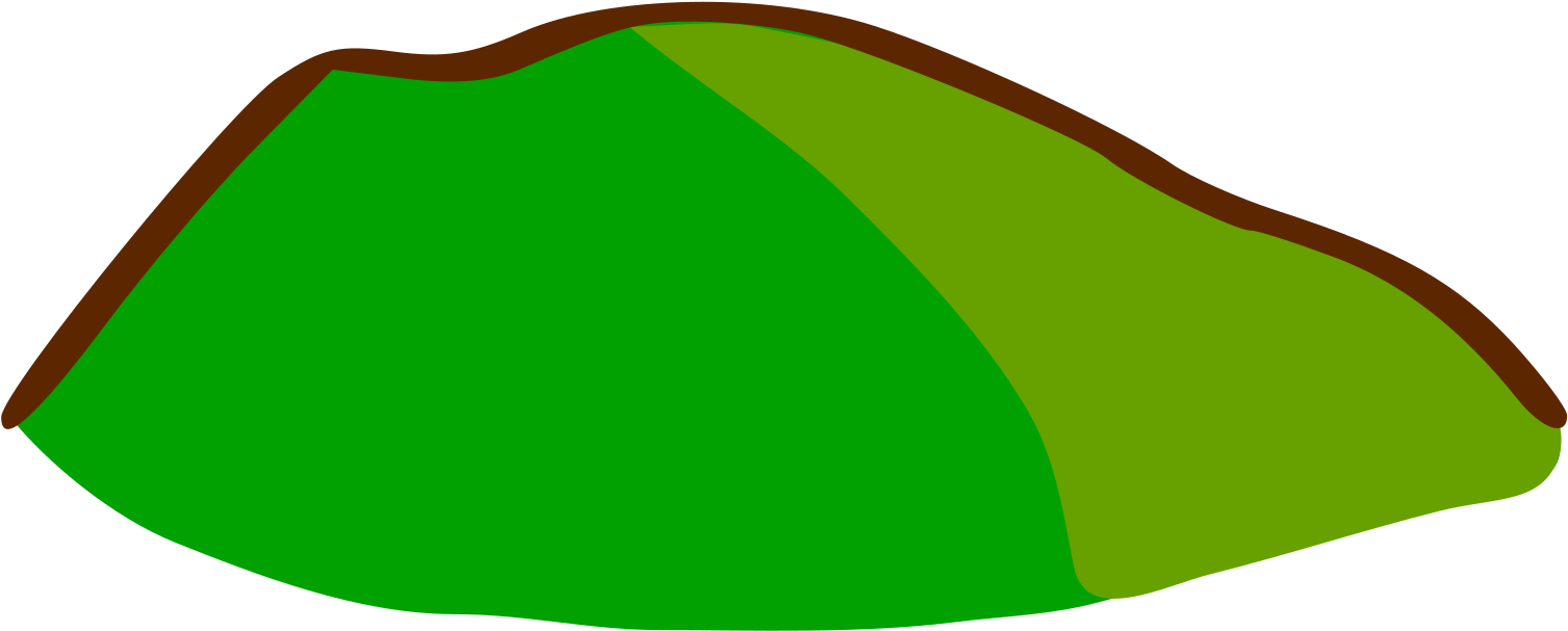 Hill Map Landscape Geography Png Image - Hill Clip Art (2400x2400)